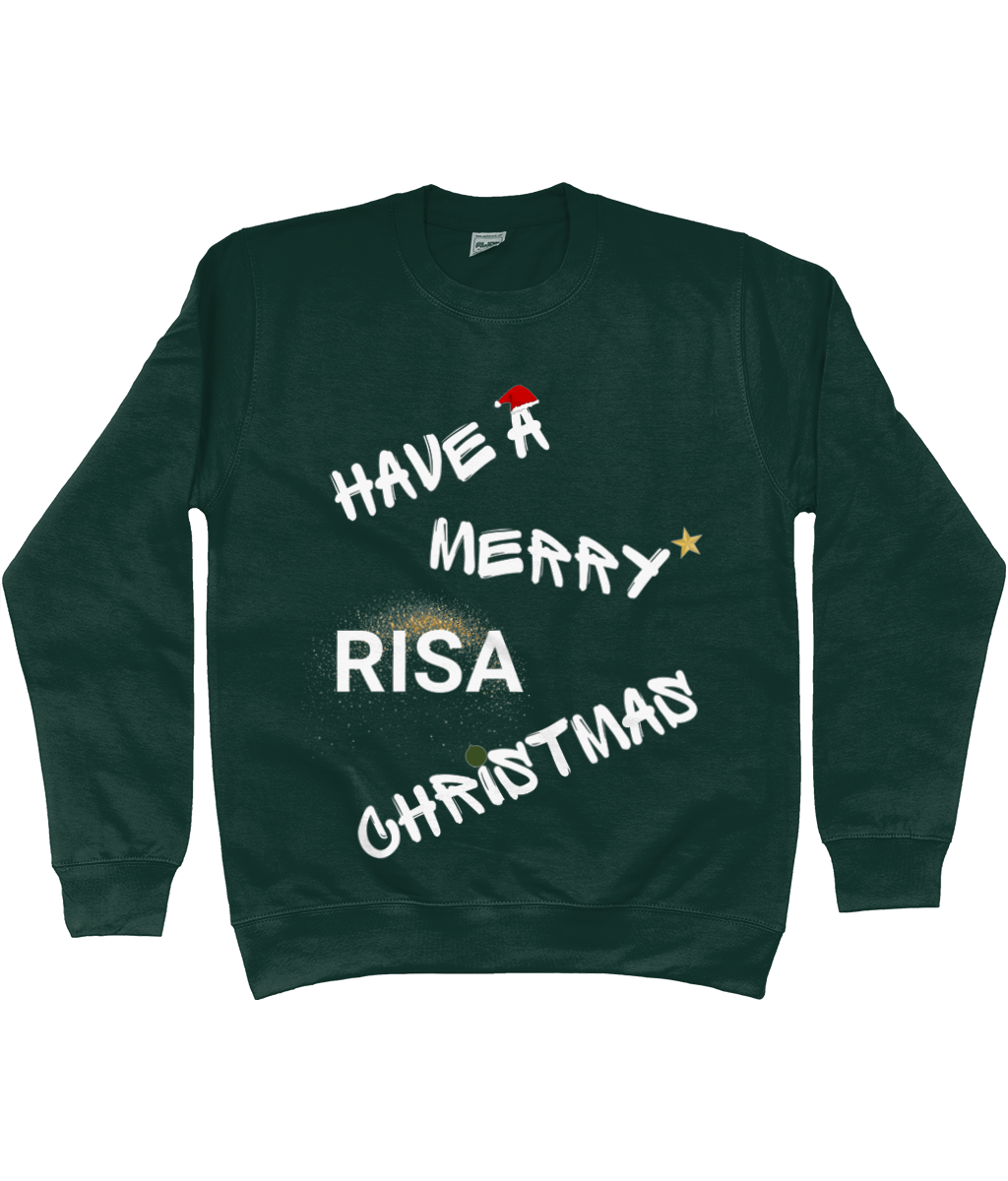 Sweater, Merry RISA christmas