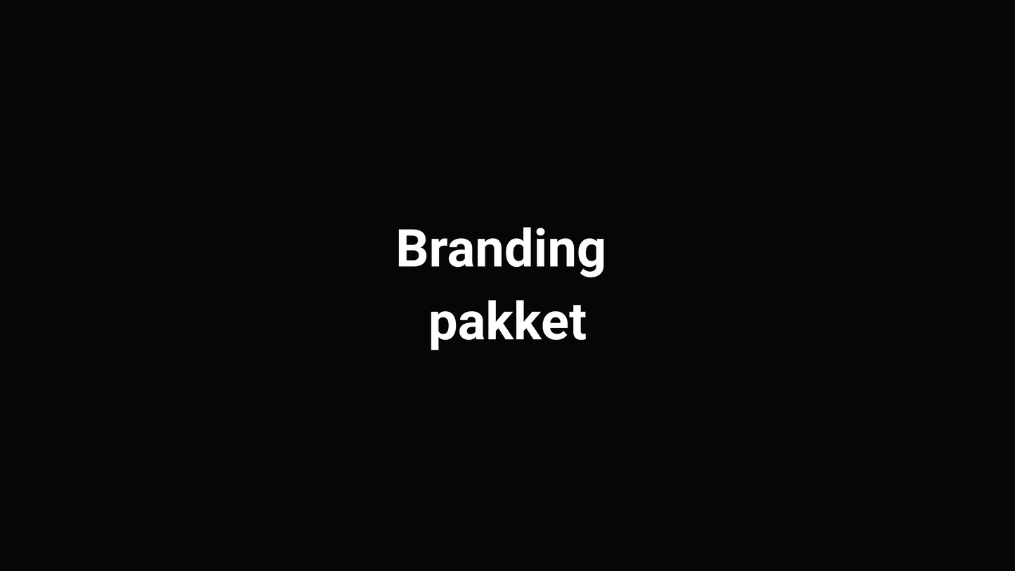 Branding pakket