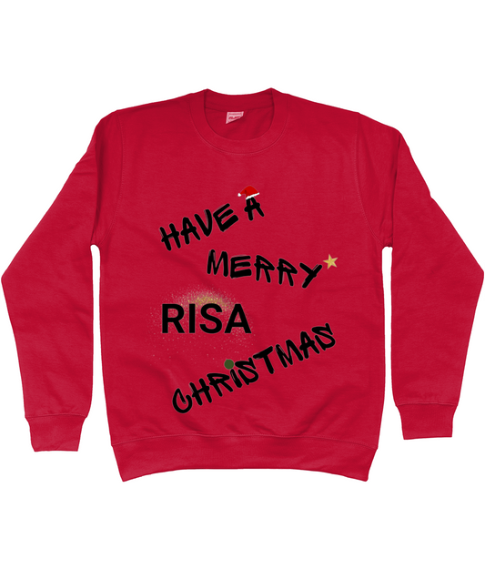 Sweater, Merry RISA christmas