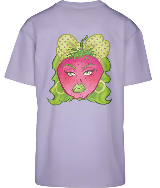 Heavy Oversize Tee, Strawberry