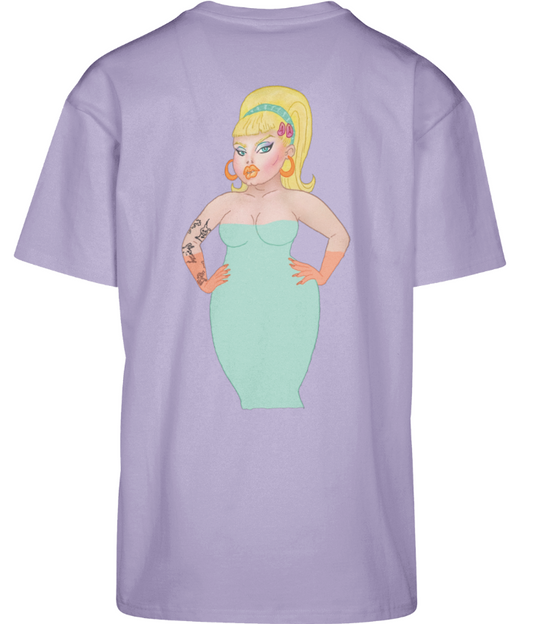 Heavy Oversize Tee, Pin-up