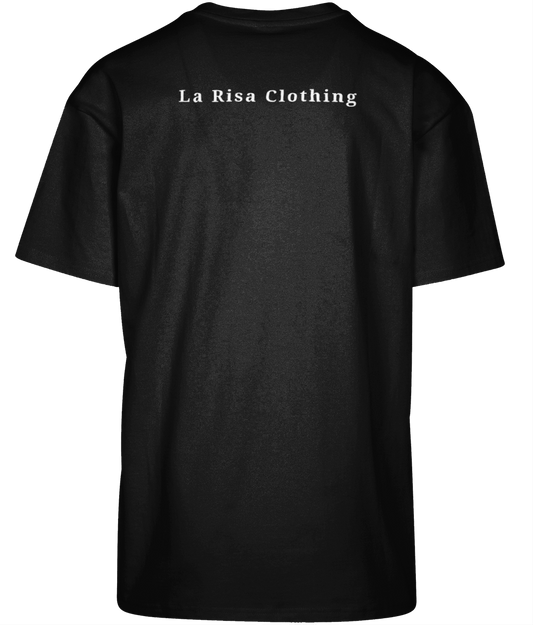 Heavy Oversized Tee, Flower Skull