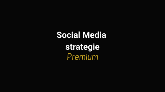 Social Media strategie, premium