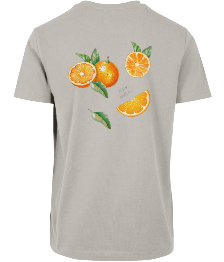 Heavy Oversize Tee, Orange